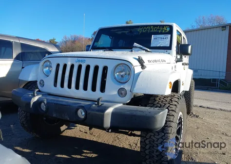 2016 Jeep Wrangler Unlimited Rubicon z USA, uszkodzony, nr VIN 1C4BJWFG7GL183225